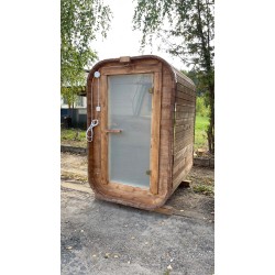 Баня квадро-бочка ComfortProm "Парная капсула" 