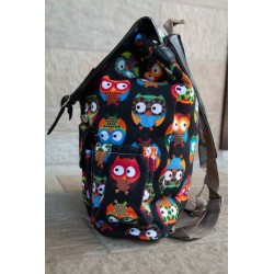 Рюкзак с принтом (темный)