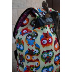 Рюкзак с принтом (светлый)