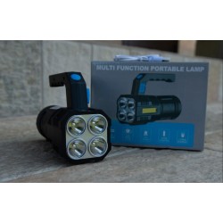 Фонарь аккумуляторный ручной синий